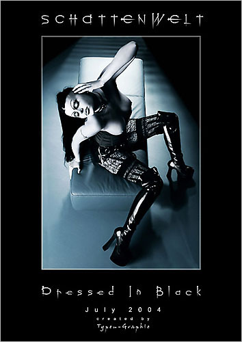 dressed in black