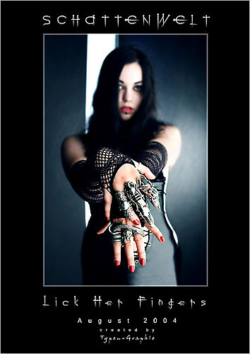 lick her fingers
