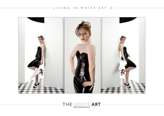 living in white art 10