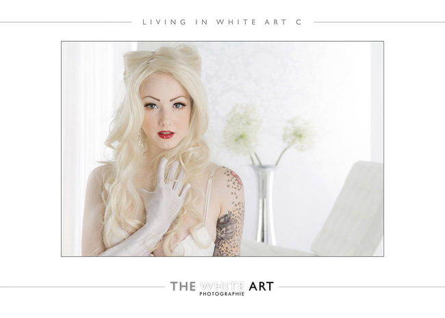 living in white art 100