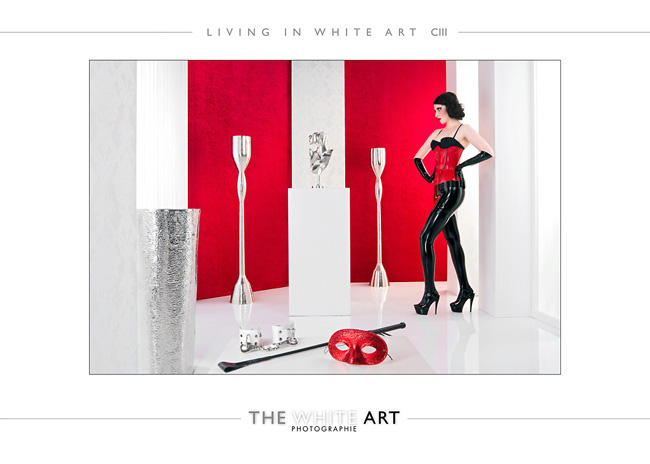 living in white art 103