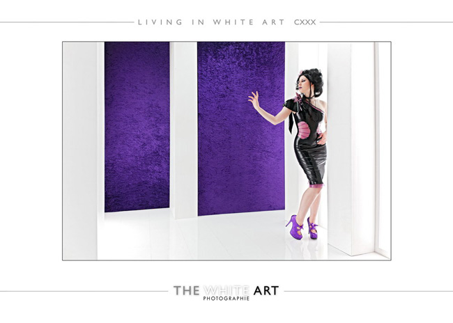 living in white art 130