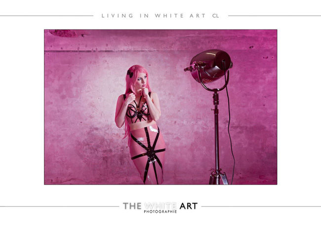 living in white art 150