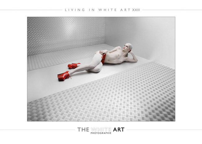living in white art 23