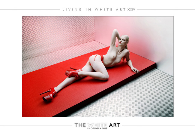 living in white art 24