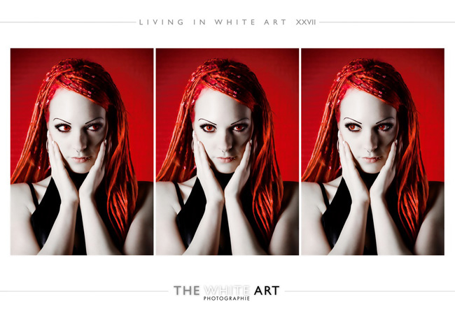 living in white art 27