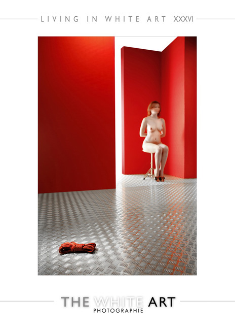 living in white art 36