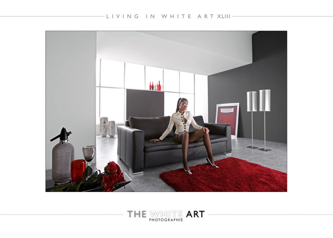 living in white art 43