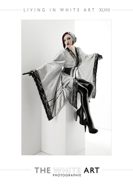 living in white art 48