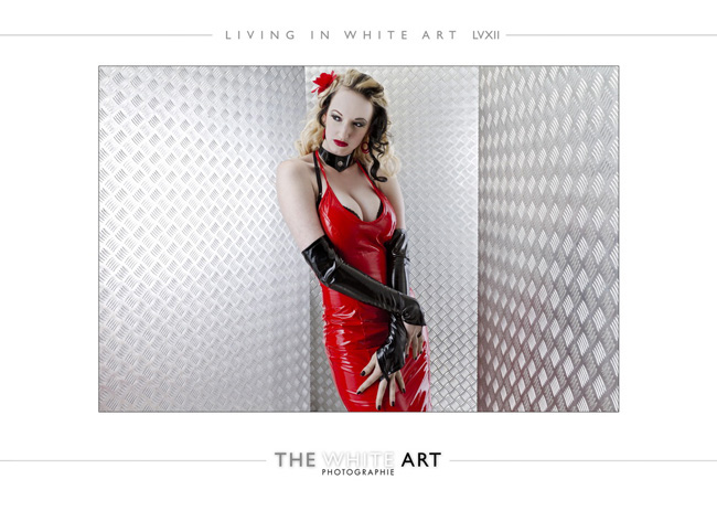 living in white art 67