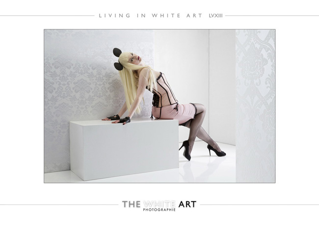 living in white art 68