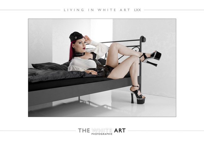 living in white art 70