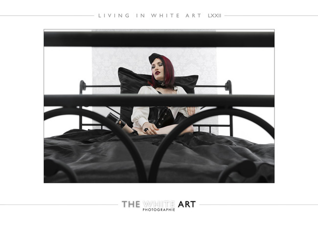 living in white art 72