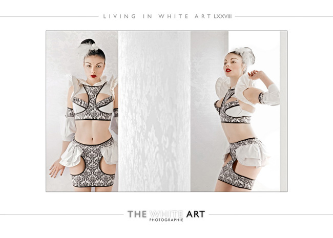 living in white art 78