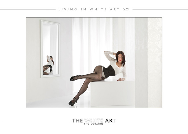living in white art 92